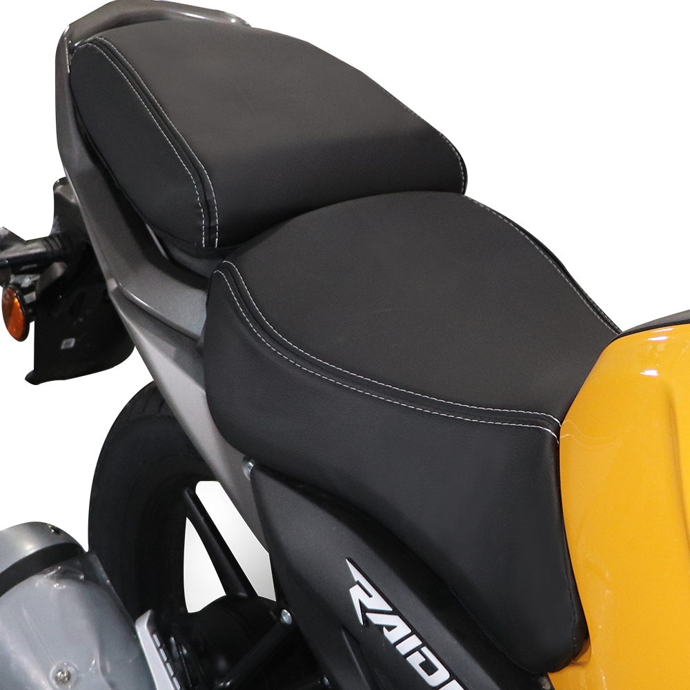 TVS Raider Eco Seat Cover Black - Stylish & Protective Design